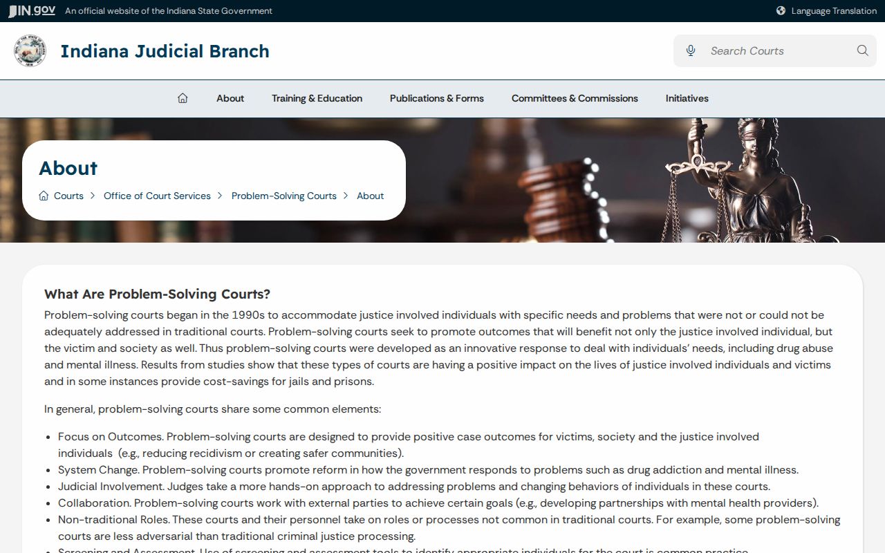 Franklin County docket search problem-solving case limits