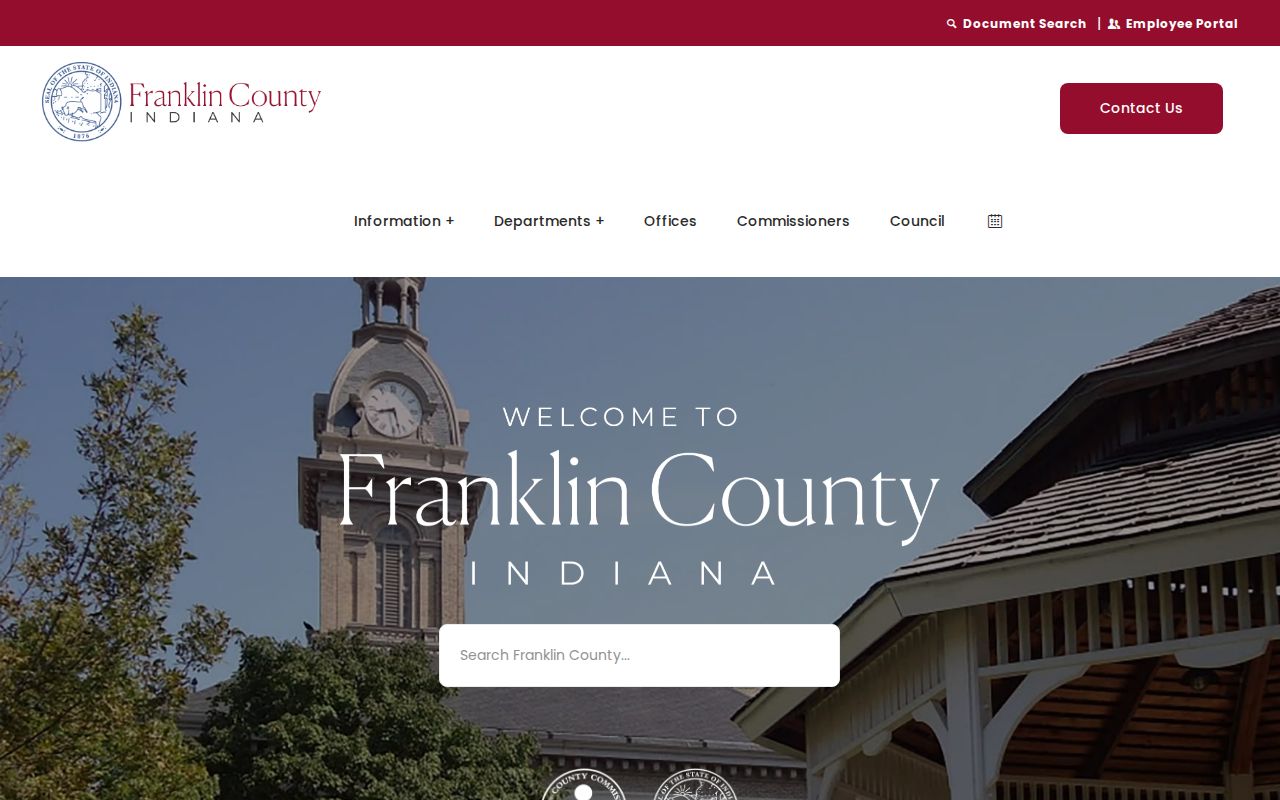 Franklin County court docket courthouse and government locations